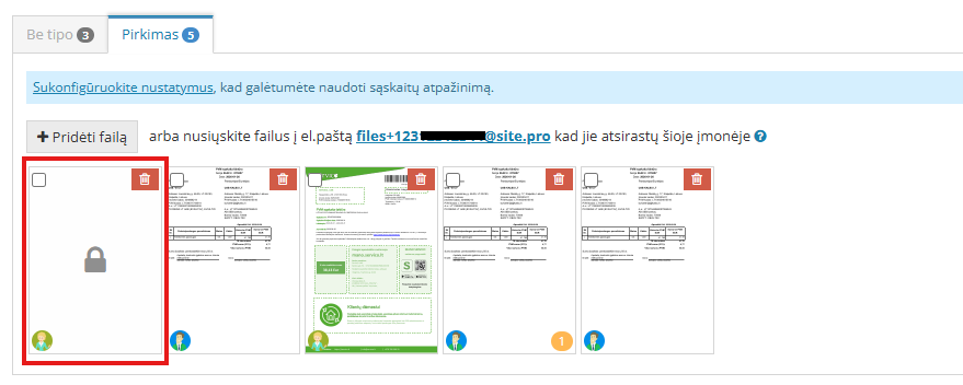 Password-protected PDF file